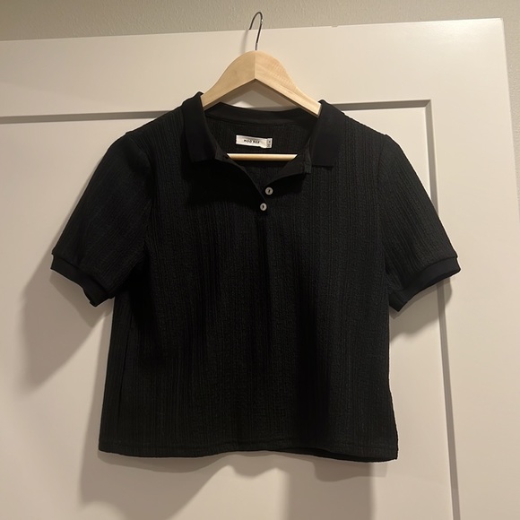 Mod Ref Black polo and pant set. Size small - Picture 2 of 5